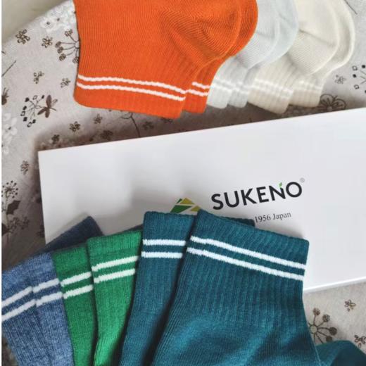SUKENO春夏薄款短筒男袜休闲精梳棉袜子 商品图0