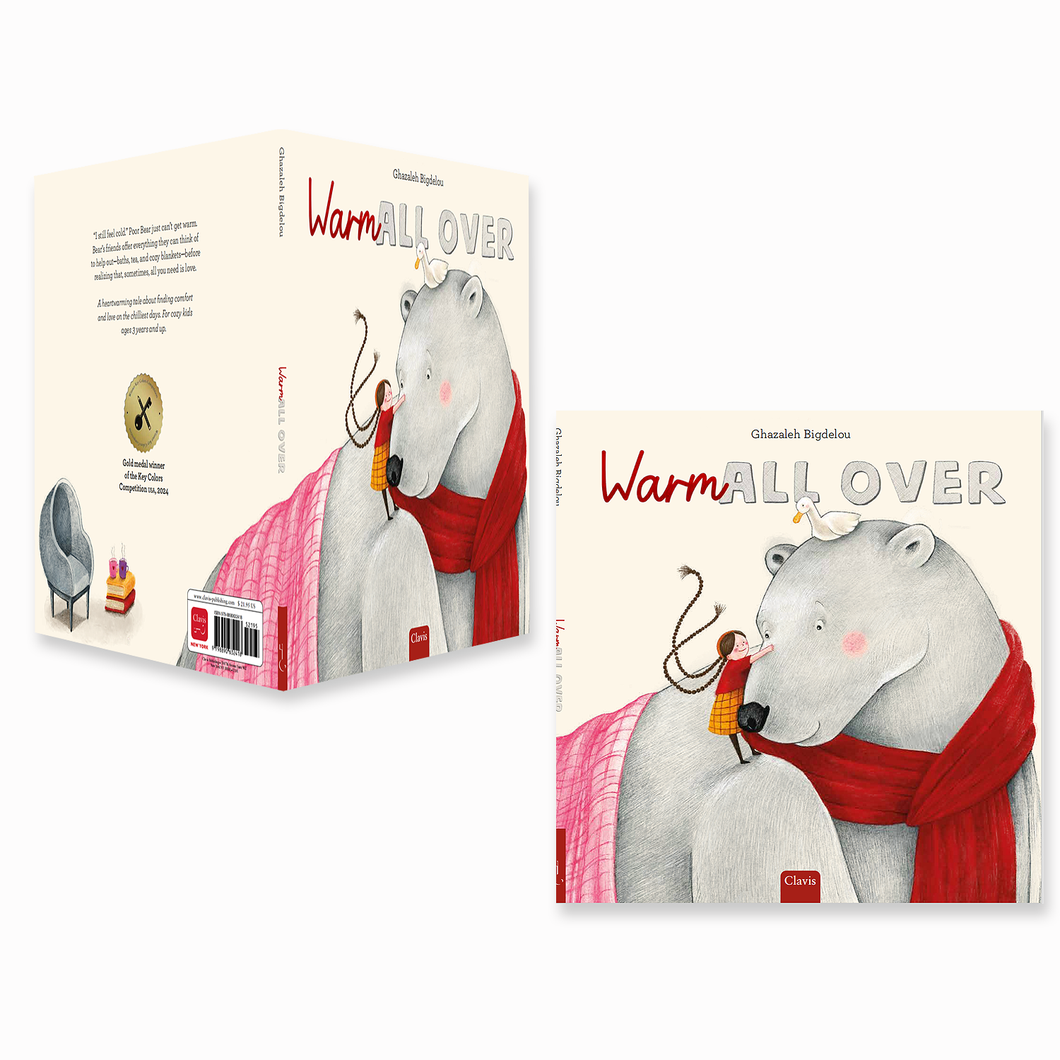 【Clavis】Warm All Over 原版英文儿童绘本