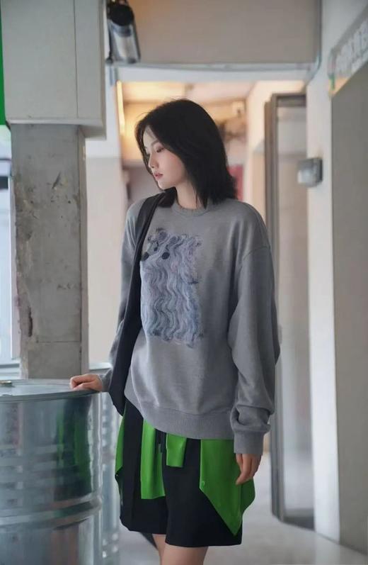 G1511 JN 狗狗图案套头卫衣 商品图2