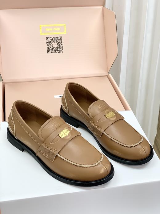 缪的 经典复古金币乐福鞋 商品图3