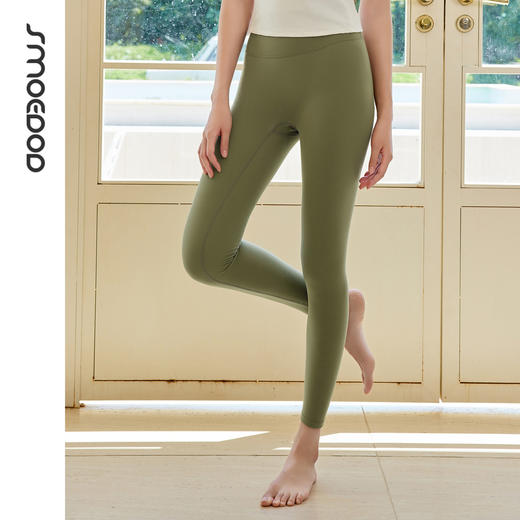 SMOEDOD/水沐伊朵高腰收腹提臀九分瑜伽裤适合跑步健身外穿6636 商品图3