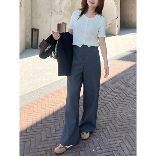 2509301   ED圆领针织短袖（2色） 商品图9