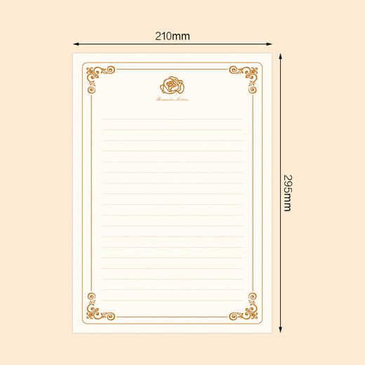 好看的漂亮信笺彩纸创意带图案A4纸彩色打印纸可书 商品图13