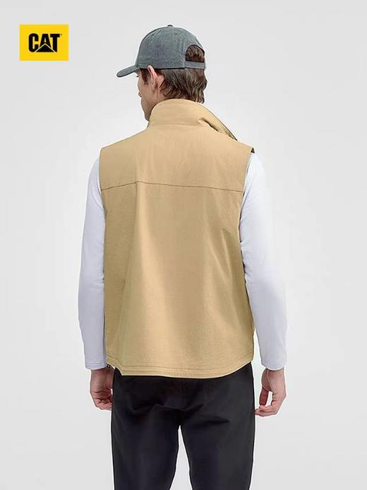 【云粉节】【95折】6楼卡特CAT秋冬款单马甲浅卡其色CO3VEW31061C12,吊牌价728现价692 商品图1