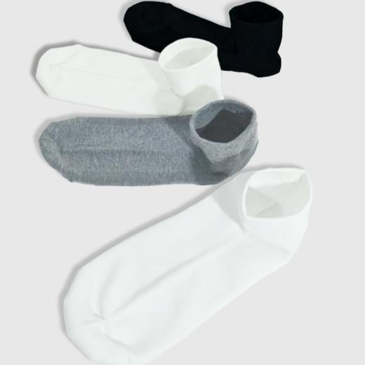 SUKENO夏季薄款男袜棉感亲肤透气短筒袜子 商品图2