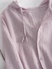 【秋新品】古泥品牌7187款压皱淡紫薄款外套防晒-喜出 商品缩略图2