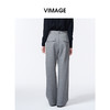 VIMAGE纬漫纪休闲时尚2025秋季新款保暖直筒裤子V2405109 商品缩略图4