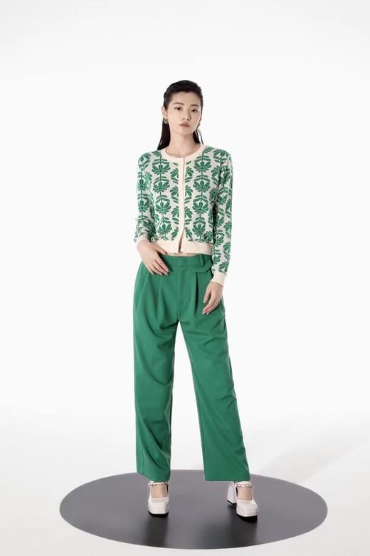 LNNNS 白绿撞色针织外套 16860 商品图1