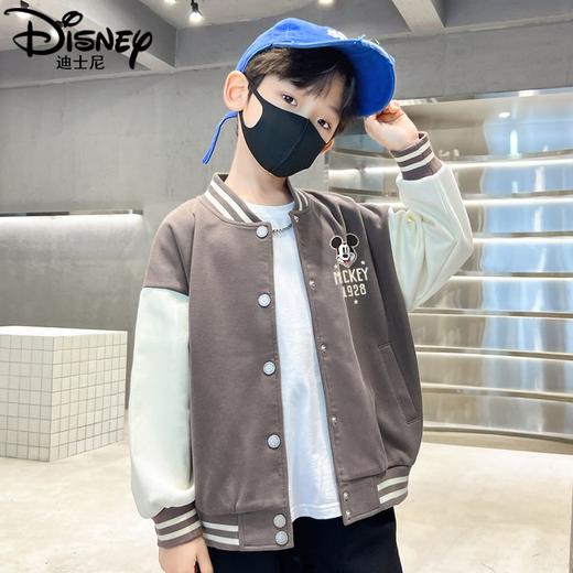 迪士尼男童外套春季2025新款儿童棒球服春秋上衣大童夹克男孩春装 商品图6