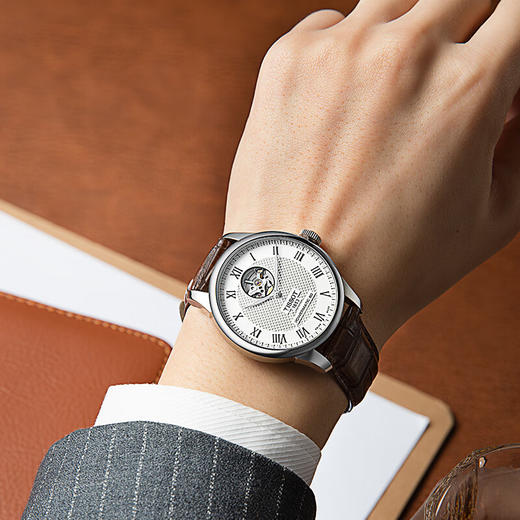 天梭(TISSOT)力洛克系列皮带机械男表T006.407.16.033.01 商品图4