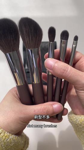 动物毛迷你化妆刷套装便携软刷眼影刷散粉刷腮红刷美妆工具