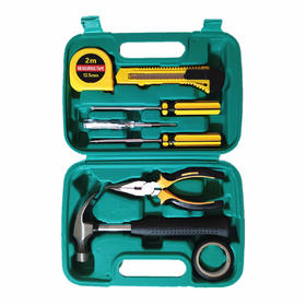 五金工具 家庭随车备用工具箱【8件套装】