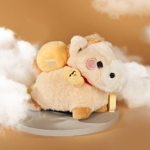 大英博物馆 新年系列 萌马毛绒停车车载号码牌 商品图1