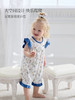 Domiamia 女宝宝针织无袖花边爬服 夏季婴儿小碎花连体衣 商品缩略图1