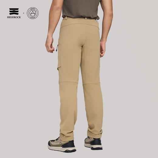 流光风天石鹅铠甲秋冬季软壳裤男款徒步登山裤弹力户外裤子G910 商品图8