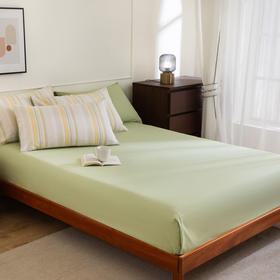 无印良品\無印良品水洗色织全棉四件套--条纹之旅