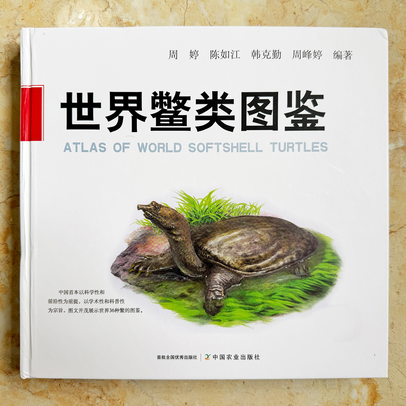 【亲签版】《世界鳖类图鉴》周婷老师独家授权 亲笔手写签名 rlyl力荐【48小时发货】