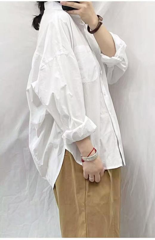 【秋新品】古泥5912 100%精梳棉单口袋设计感衬衫-喜出 商品图4