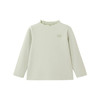 英氏儿童长袖t恤女童女宝宝花边领可爱纯色打底衫秋衣内穿时尚 商品缩略图4