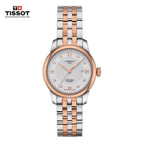 天梭(TISSOT)力洛克系列钢带机械女表T006.207.22.036.00