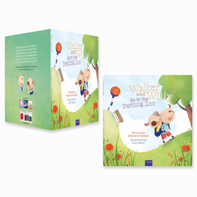 Walter and Willy Go to the Petting Zoo 情绪管理儿童精装英文绘本精美书籍阅读