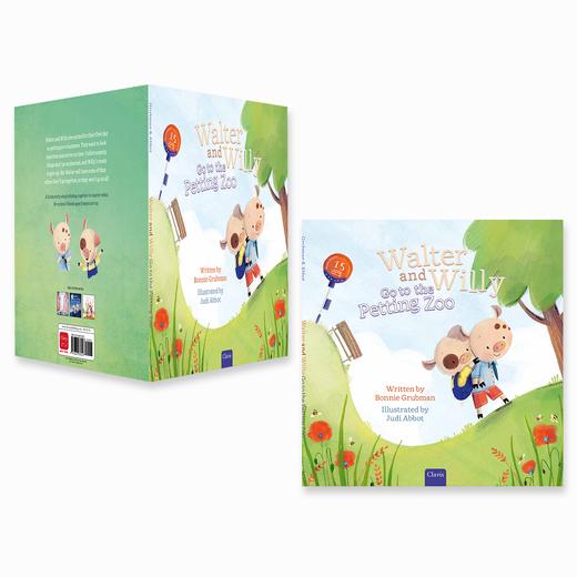 Walter and Willy Go to the Petting Zoo 情绪管理儿童精装英文绘本精美书籍阅读 商品图0