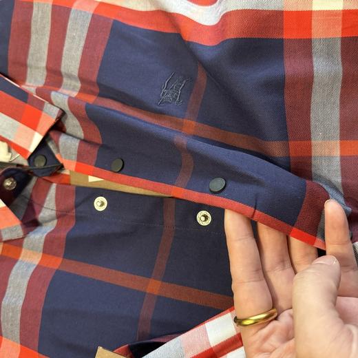 巴家经典格子刺绣限量款 商品图12