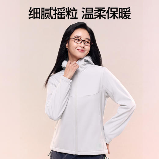 SIINSIIN连帽修身软壳衣秋季户外运动百搭上衣 商品图1