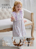 Domiamia 女宝宝针织无袖方领花边连衣裙 新款可爱中长款公主裙 商品缩略图0