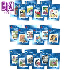 【中商原版】Jolly Phonics Readers Level 4 Complete Set 快乐自然拼读读物蓝色等级18本套装 4级 英文原版英语分级读物