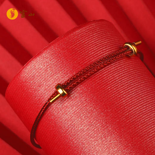 灵山开运金·六字真言圆珠手绳 商品图4