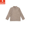 棉果果冬季新品卡其色条纹保暖90-130码打底半高领打底衫M401140425705 商品缩略图0