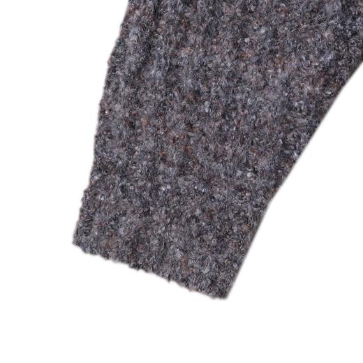 72556SDSA男士秋冬新款痞帅男装潮牌不规则斜拉链针织衫百搭开衫毛衣 商品图4