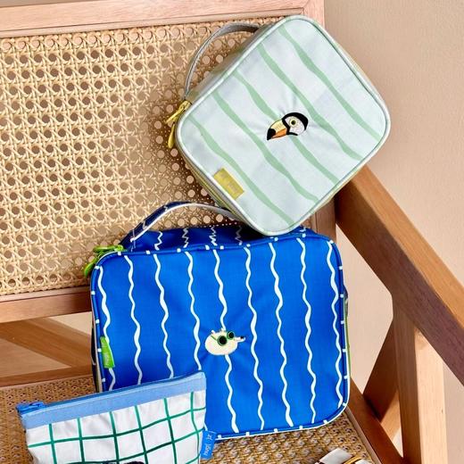 Hugz mimi小众设计师系列洗漱包防水高颜值手提化妆包包 商品图0