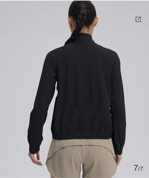 LULU 秋季新款女士插肩袖休闲运动风衣夹克外套 Z-15621 商品图1