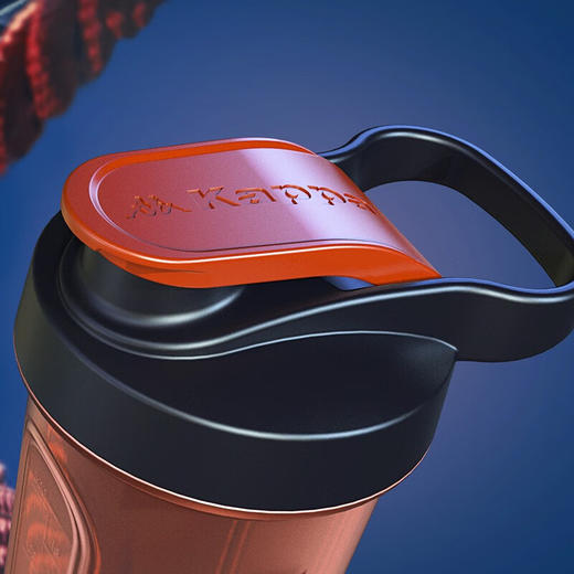 KAPPA 二代多功能炫彩运动杯（橙色） 橙色二代杯 商品图4
