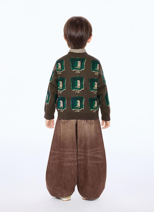 jnby   25年冬款   长袖套头毛衫  1P0311880 商品图8