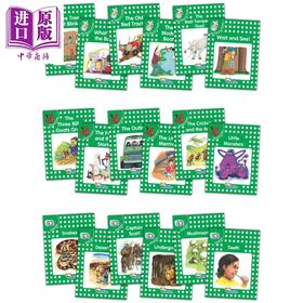 【中商原版】Jolly Phonics Readers Level 3 Complete Set 快乐自然拼读读物绿色等级18本套装 3级 英文原版英语分级读物