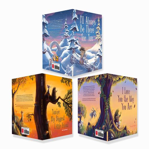 小刺猬系列 原版英文情商社交培养友谊故事绘本 商品图0