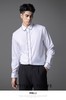 PINLI品立春季新款男士商务休闲长袖衬衫明线简约百搭衬衣潮GD253113064 商品缩略图6