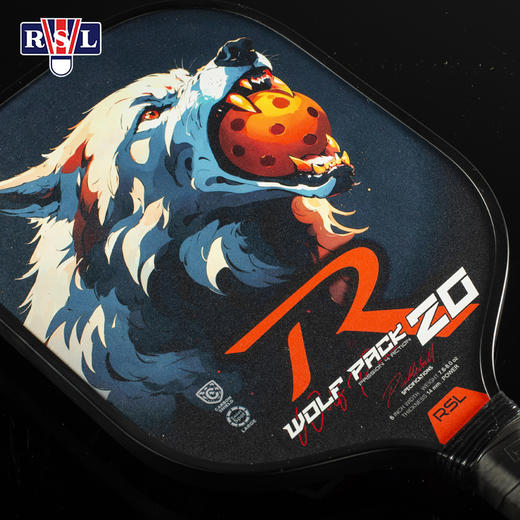RSL亚狮龙匹克球拍Bullseye 10 球拍Wolf Pack 20匹克拍Juliet 30全碳素Romeo 40壁球拍 商品图3