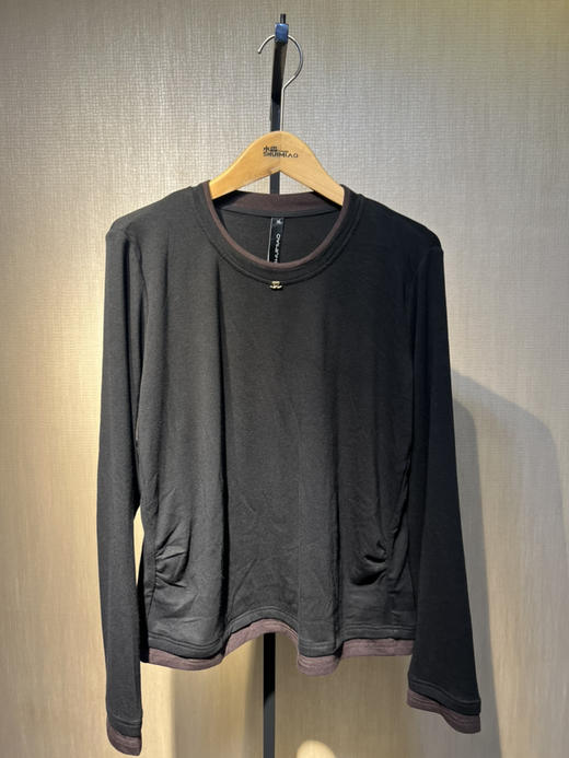 水淼2025冬新款高弹百搭显瘦针织高弹打底衫1389 商品图6