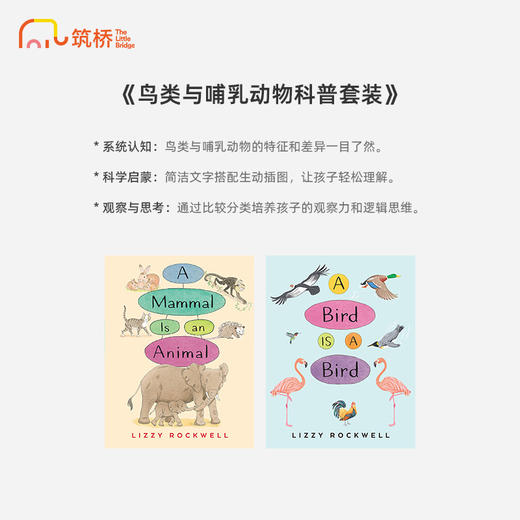鸟类与哺乳动物科普套装 商品图1