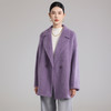 【清河羊毛羊绒专场/拉毛系列】鹿展702 女士羊绒拉绒大衣 100%羊毛 商品缩略图3