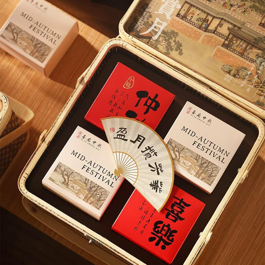 稻香村 中秋竹编手提月饼礼盒 商品图3