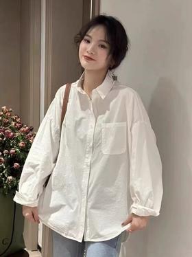 【秋新品】古泥5912 100%精梳棉单口袋设计感衬衫-喜出