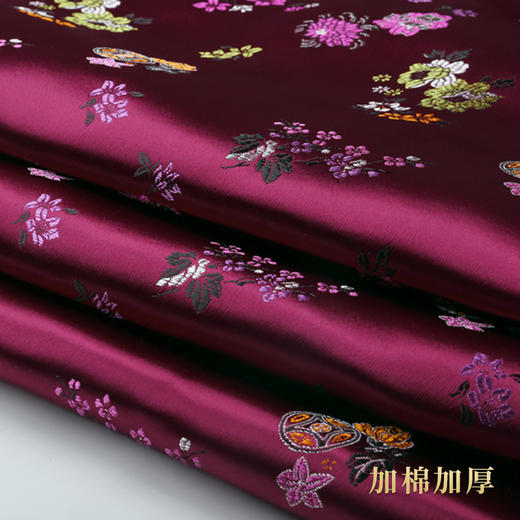 天禄系列-繁花似锦女唐装（绛紫色） 商品图6