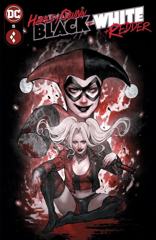 哈莉奎茵 Harley Quinn Black White Redder 商品图0