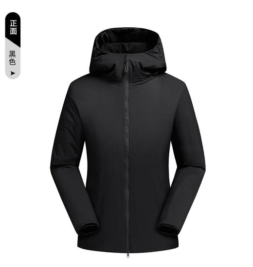 【石墨烯发热黑科技】3重锁温 防风御寒女士轻量化聚酰亚胺科技棉服BSW25066 商品图6