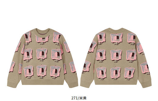 jnby   25年冬款   长袖套头毛衫  1P0311880 商品图10